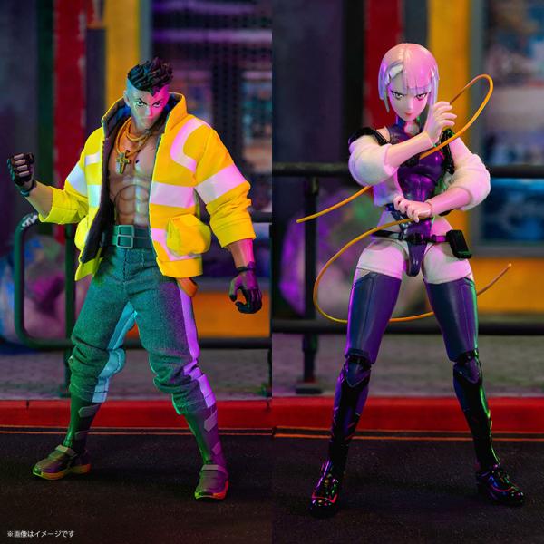 サイバーパンク フィギュア Cyberpunk エッジランナーズ 1/12 スケール アクションフィ...