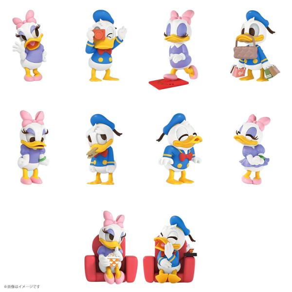 52TOYS BLINDBOX ドナルドダック デイジーと一緒 1BOX8個セット どなるど ディズ...
