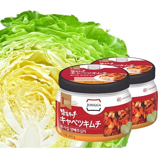 キムチ 宗家 キャベツ 200g 2個 キャベツ特有の甘味とシャキシャキ感 賞味期限：2024-04...