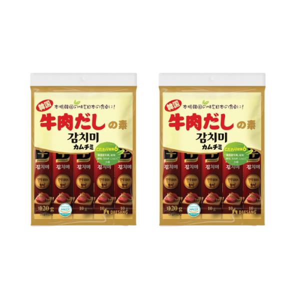 牛だし カムチミ 2袋 牛肉だしの素 スープの素 韓国食品 韓国料理 韓国調味料 O&apos;Food