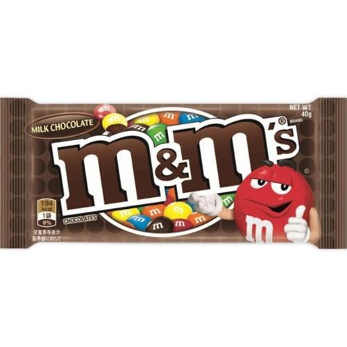 【マース】110円　エムアンドエムズ40g〈ミルクチョコレート〉」（12袋入）　　　｛ｍ＆ｍ&apos;s　駄...