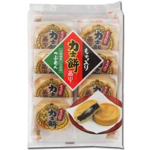 単品350円　力士餅最中　　{半生菓子　もなか　もち入り｝