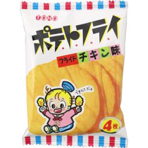 【東豊製菓】40円　ポテトフライ〈フライドチキン味〉（20袋入）