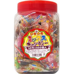 【金扇ドロップス】10円　キンセン ミックスキャンディー（100個入）　　　　｛駄菓子　だがし　あめ...