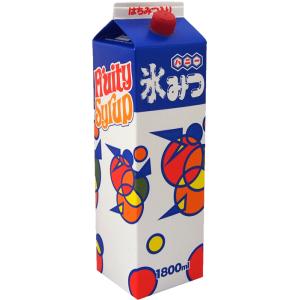 【業務用】氷みつ1.8L〈真っ赤なりんご〉 {...の詳細画像1