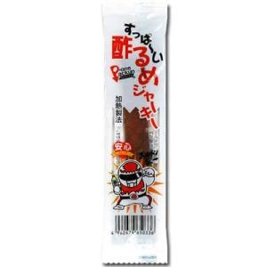 【タクマ食品】20円　すっぱーい酢るめジャーキー(50枚入）　　｛駄菓子　だがし　大人買い　珍味　お...