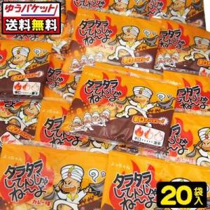 【ゆうパケット便】【送料無料】タラタラしてんじゃねーよ〈カレー味〉10g(20袋)