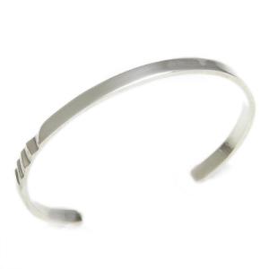 送料無料 シルバーバングル メンズ  銀製 925 シンプル 人気 オリジナル 腕輪 ブレスレット ...