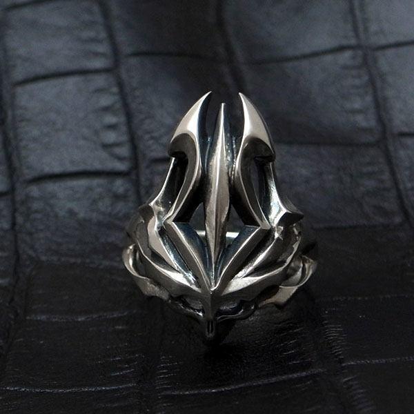 [D.four VANQUISH]スカルシルバーリング/シルバー指輪 DAgDART DF-012