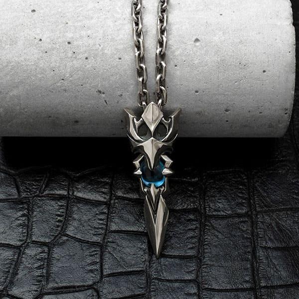 [D.four Wielder]ブルートパーズ シルバーペンダントDF-016BTP