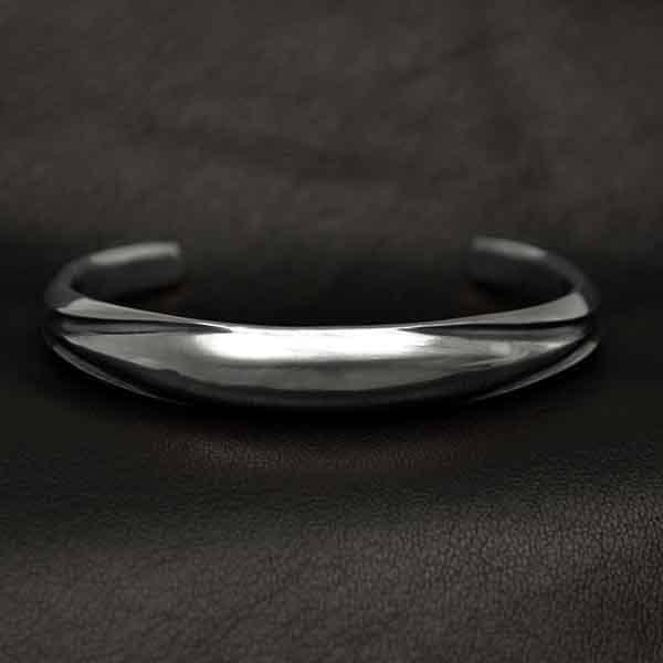 [送料無料][D.four] シルバーバングル メンズ[ROSSO　-for　ever　loop-]...