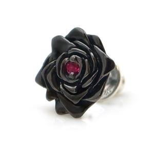 【メール便！送料無料※指定日・代引き不可】[black beauty] バラ モチーフ  ブラックコ...