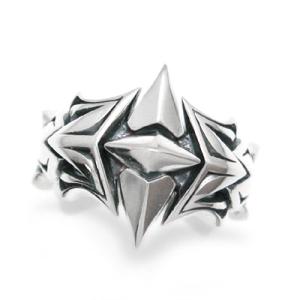 【送料無料】 シルバーリング[Dshade] メンズ 刻印 DAgDART ダグダート  DR-23...