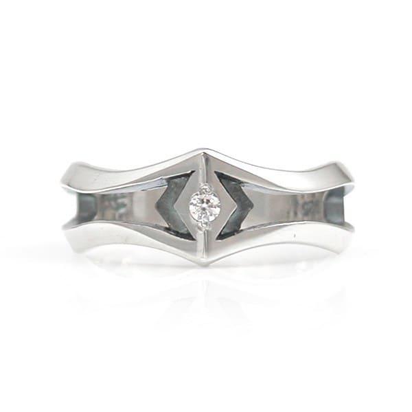 【メール便！送料無料※指定日・代引き不可】レディス シルバーリング 刻印OK 選べる誕生石 DAgD...