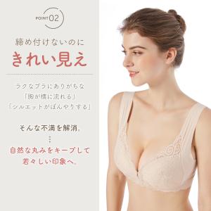 ブラジャー フロントホック 前ホック 大きいサ...の詳細画像5