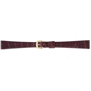 ワニ革 クロコダイル ダークブラウン BWB702BF BAMBI バンビ GREACIOUS グレーシャス 腕時計用 革バンド 国内正規品の商品画像