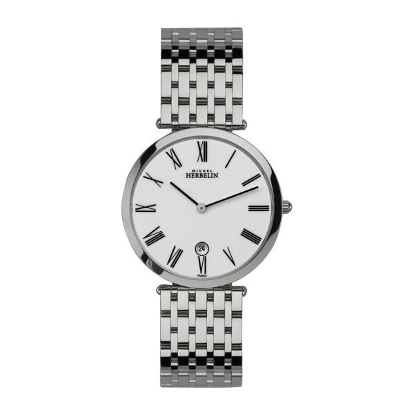 MICHEL HERBELIN ミッシェル エルブラン イプシロン 414/B01 メンズ 腕時計 ...