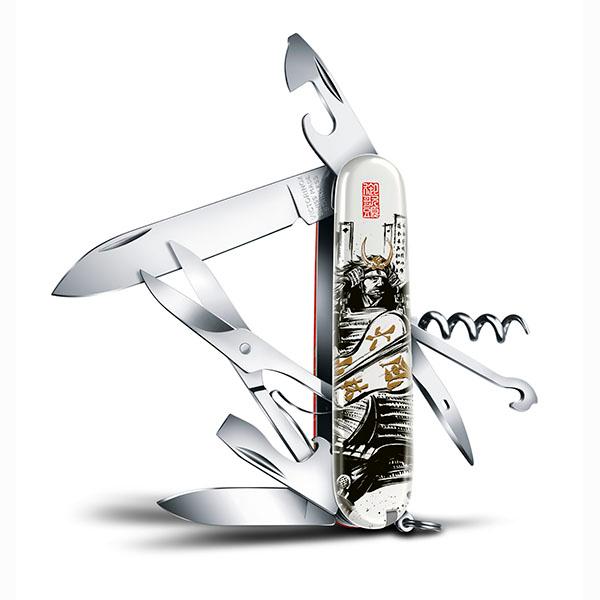 VICTORINOX ビクトリノックス 戦国墨絵クライマー 武田信玄 1.3703.7-X19 マル...