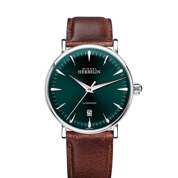 MICHEL HERBELIN ミッシェル エルブラン  1647/AP16BR メンズ 腕時計 国...