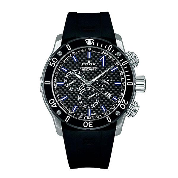 EDOX エドックス クロノオフショア1 クロノグラフ 10221-3-NIBU2 メンズ 腕時計 ...