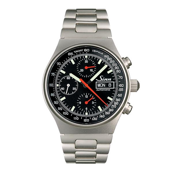 Sinn ジン スポーティ クロノグラフ 144.ST.SA 旧式クラスプブレス仕様 メンズ 腕時計...