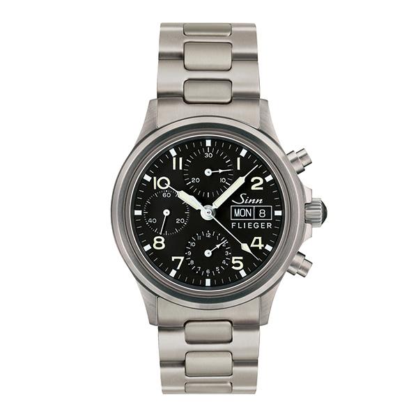 Sinn ジン フリーガー クロノグラフ 356.SA.FLIEGER ブレス仕様 メンズ 腕時計 ...