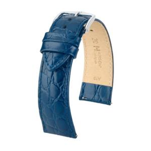 HIRSCH ヒルシュ Crocograin クロコグレイン 12302880-2-20 革バンド ...