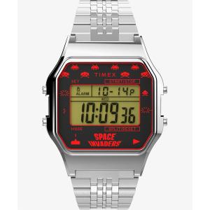 スペース インベーダー シルバー TW2V30000 TIMEX タイメックス メンズ 腕時計 国内正規品 送料無料 爆買