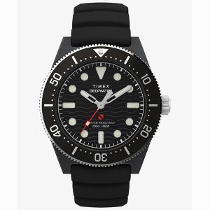 TIMEX タイメックス ダイバーズウォッチ　ブラック TW2Y02200 メンズ 腕時計 国内正規品 送料無料 爆買