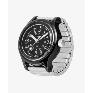 TIMEX タイメックス キャンパー リングウォッチ ブラック シルバー アクセサリー TW2Y77500 指輪 リング 国内正規品 送料無料