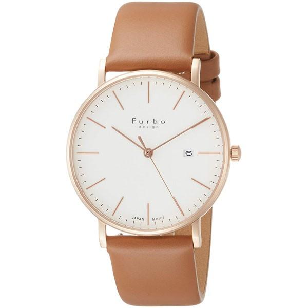 ホワイト 白文字盤 F02-PIVLB Furbo Design フルボデザイン メンズ 腕時計 国...