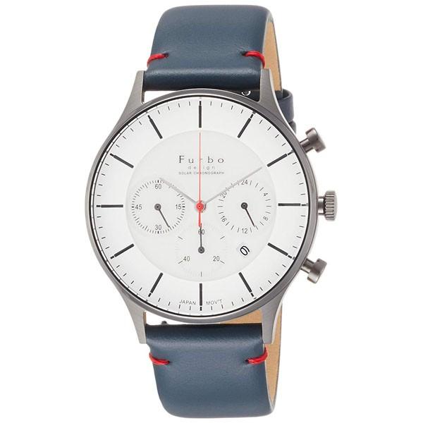 ホワイト 白文字盤 F751-GWHNV Furbo Design フルボデザイン メンズ 腕時計 ...