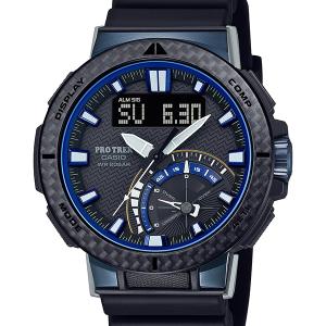PRO TREK PRW 6600Y 腕時計 ネイビー Casio Pro Trek prw6600 multi band 6 - YouTube