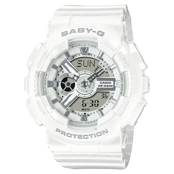 ホワイト 白 BA-110X-7A3JF CASIO カシオ Baby-G レディース 国内正規品 ...