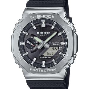 美品】カシオG-SHOCK/GMー2100ー1AJFメタルカバード／ブラック G-SHOCK メタルカバード 黒 ブラック GM-2100BB-1AJF ジー
