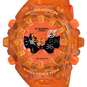 G-SHOCK GA-V01 TRANSPARENT PACK スケルトン オレンジ GA-V01SKE-4AJF