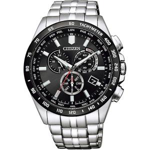 CITIZEN（シチズン） 黒文字盤 ブラック ワニ革 ソーラー 軽量 薄い