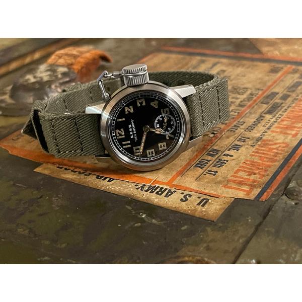 M.R.M.W. モントルロロイ ミリタリーウォッチ Buships ブシップス スモセコ busm...