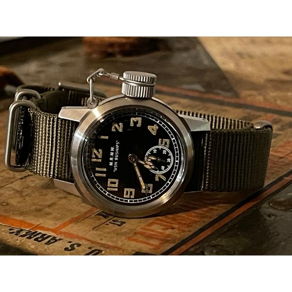 M.R.M.W. モントルロロイ ミリタリーウォッチ Buships ブシップス スモセコ busm...