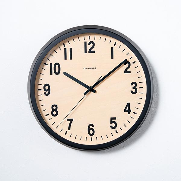 INTERZERO インターゼロ CHAMBRE シャンブル  CH-027BK 掛け時計 国内正規...