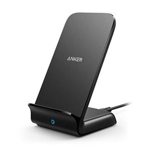 Anker PowerWave 7.5 Stand ワイヤレス充電器 Qi認証 iPhone 12 / 12 Pro Galaxy 各種対応 最大10