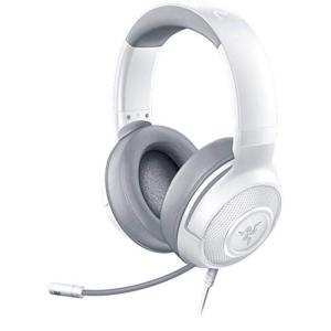 Razer Kraken X - Mercury White ゲーミングヘッドセット 3.5mm 軽量 PS5 PS4 PC Switch｜dai10ku