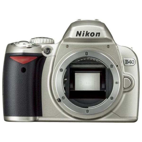 Nikon デジタル一眼レフカメラ D40 シルバー ボディ本体 D40S