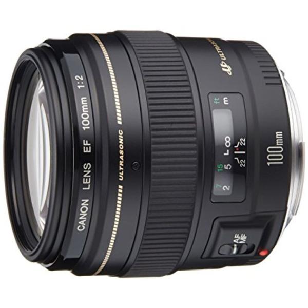 Canon 単焦点中望遠レンズ EF100mm F2 USM フルサイズ対応