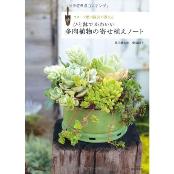 ひと鉢でかわいい 多肉植物の寄せ植えノート