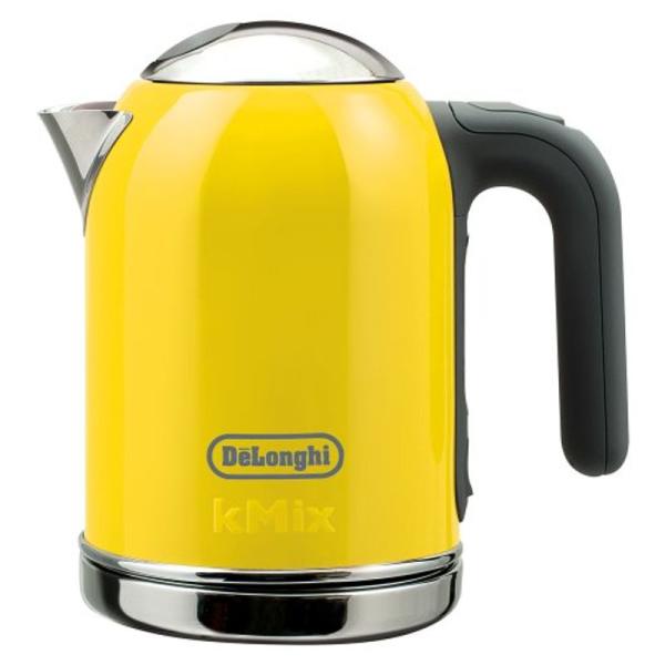 DeLonghi kMix(ケーミックス) ブティック 電気ケトル イエロー 0.75L SJM01...