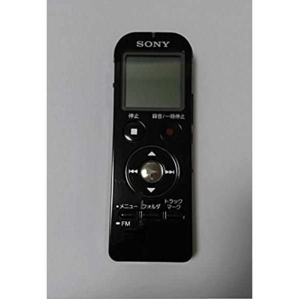 SONY ステレオICレコーダー FMチューナー付 4GB ブラック ICD-UX533F/B