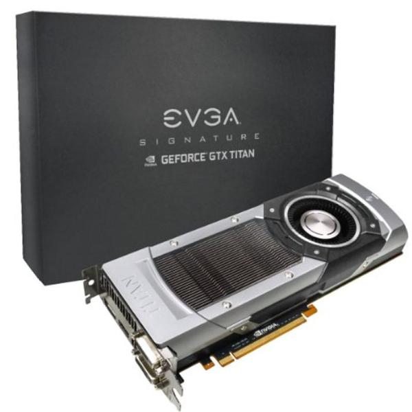 EVGA GeForce GTX Titan SuperClocked Signature 6GB ...