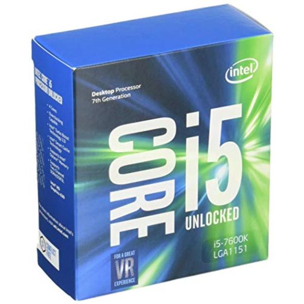 Intel CPU Core i5-7600K 3.8GHz 6Mキャッシュ 4コア/4スレッド L...