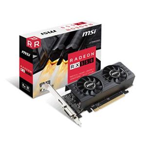 MSI AMD RX550 搭載 ロープロファイル対応グラフィックカード Radeon RX 550 4GT LP OC｜dai10ku